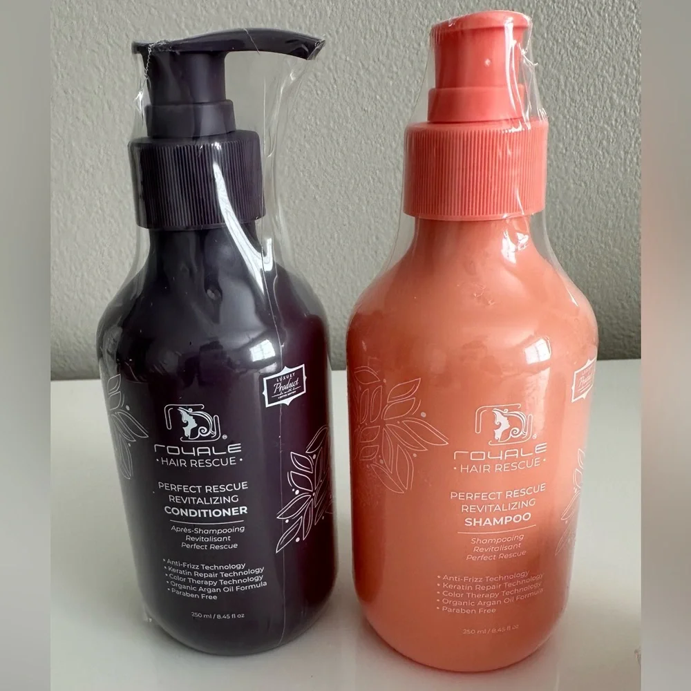 SEALED Hair Royale Shampoo and Conditioner Set & Hair Mask Set